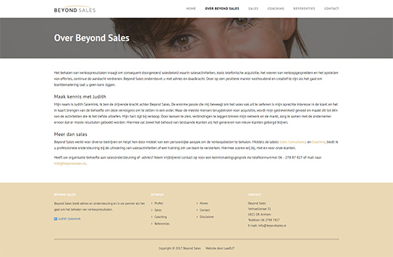 Beyond Sales