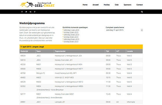 Hockeyclub Geel-Zwart